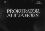 Сцена из фильма Прокурор Алиция Хорн / Prokurator Alicja Horn (1933) 