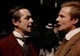 Сцена из фильма Приключения Шерлока Холмса и доктора Ватсона: Знакомство. Кровавая надпись (1979) Приключения Шерлока Холмса и доктора Ватсона: Знакомство