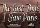 Фильм Последний раз, когда я видел Париж / The Last Time I Saw Paris (1954) - cцена 6