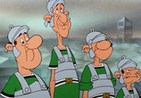 Мультфильм Большой бой Астерикса / Asterix et le coup du menhir (Asterix and the Big Fight) (1989) - cцена 3