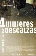 Cuatro mujeres descalzas