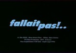 Сцена из фильма Не стоило! / Fallait pas!.. (1996) Не стоило! сцена 1